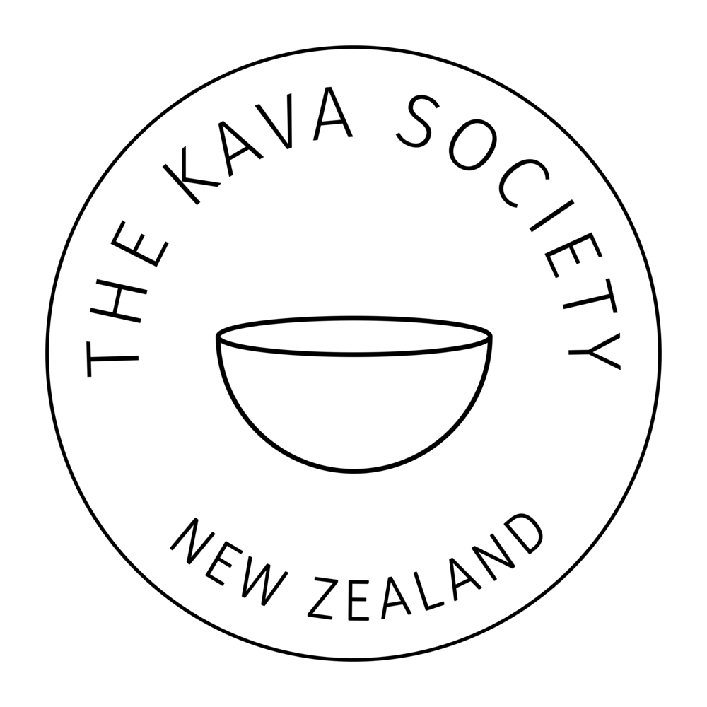 circular logo that reads The kava society of New Zealand